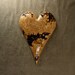 Wood Heart Carving, Personalized Wedding, Wooden Anniversary Gift for Her, Fathers Day Gift Art by Gary Burns the Treewiz, Wall Hanging