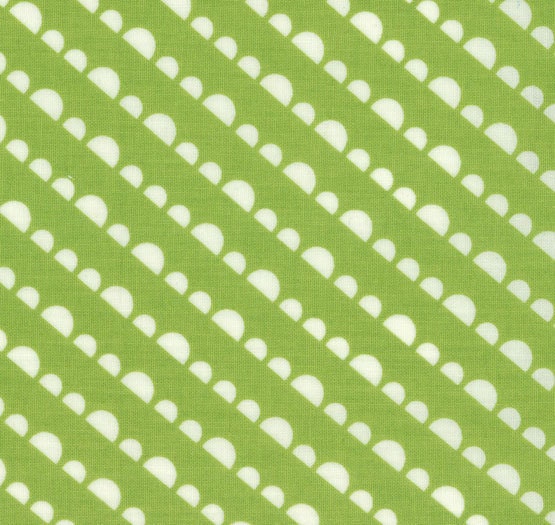 Happy Go Lucky by Bonnie and Camille for Moda Fabrics, Jump lime 1/2 yard total