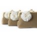 Country Shabby Chic Rustic Wedding Clutch - Personalized Bags - Bridesmaid Gift Ideas - Handmade Burlap Clutches Purses and Lace Flowers