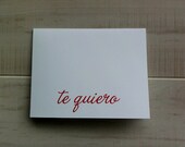 Te quiero