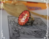 Vintage Firefly Faerie Ring - Fire Faerie - Fire Faerie Ring - I See You