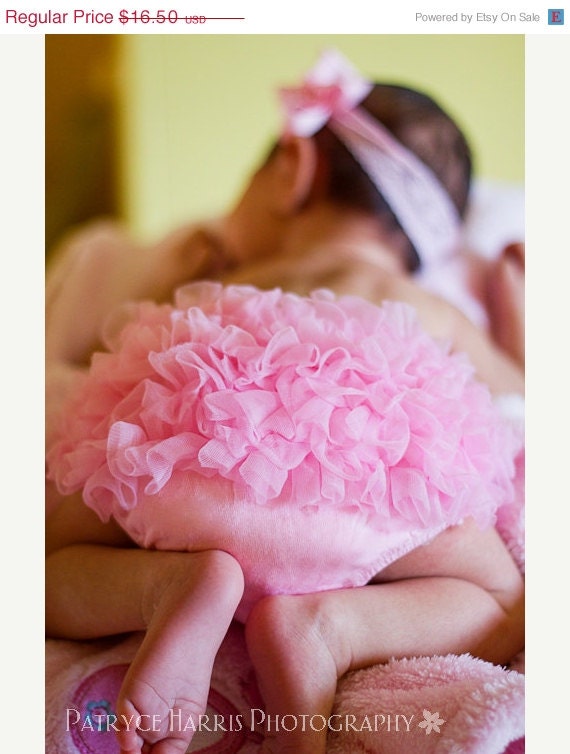 MEMORIAL DAY SALE Chiffon Ruffle Bum Bloomers - Choose any 2 Pair - Great Photo Prop - Other Colors Available  Sale