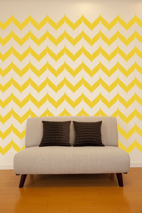 Wall Decals Chevron Wall Pattern Abstract Geometric Abstract Decor Shapes