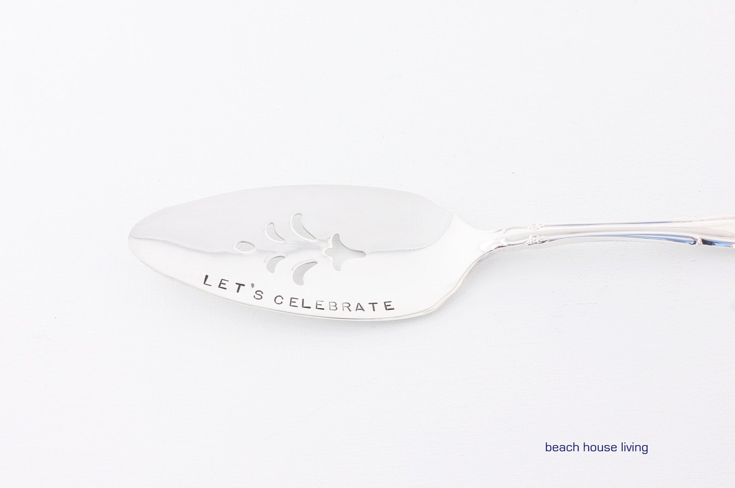 Cake Server Let's Celebrate, Birthday Cake, Holiday,  Wedding Cake Server, Table Decor Dessert Server - Hostess, Entertaining, Serving