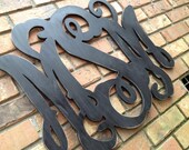 24" vine monogram painted in any color