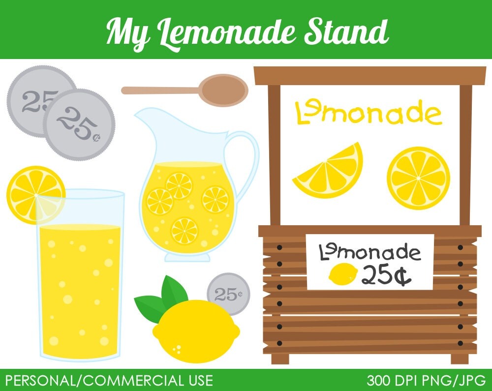 clipart lemonade stand - photo #42