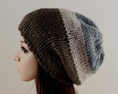 Knit Hat Slouchy Hat Mens Hat Teen Hat Womens Hat Beanie Multicolor