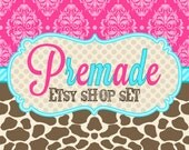 Pink Damask and Giraffe Print - Mini Shop Set Il_170x135