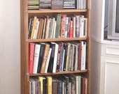 Bookcase with cd storage