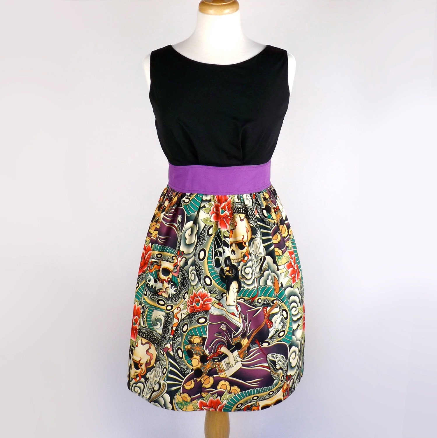 Zen Japanese Tattoo Dress