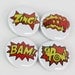 Badge Sets - 4 Pinback Buttons