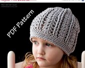 Sale crochet hat pattern, cotton slouchy hat pattern, easy slouch hat pattern, womens slouchy hat pattern permission to sell, crochet patte