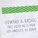 Personalized Rubber Stamp - Self Inking Address Stamp - LetterSmith 2