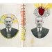 Sewn Photography / Spooky Art / Weird Photograph - Geometry and Heart - This Is Love