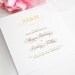 Antique Monogram - Wedding Program - Vintage Design with Script - Purchase this Deposit to Get Started