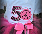 Peace sign Birthday Shirt