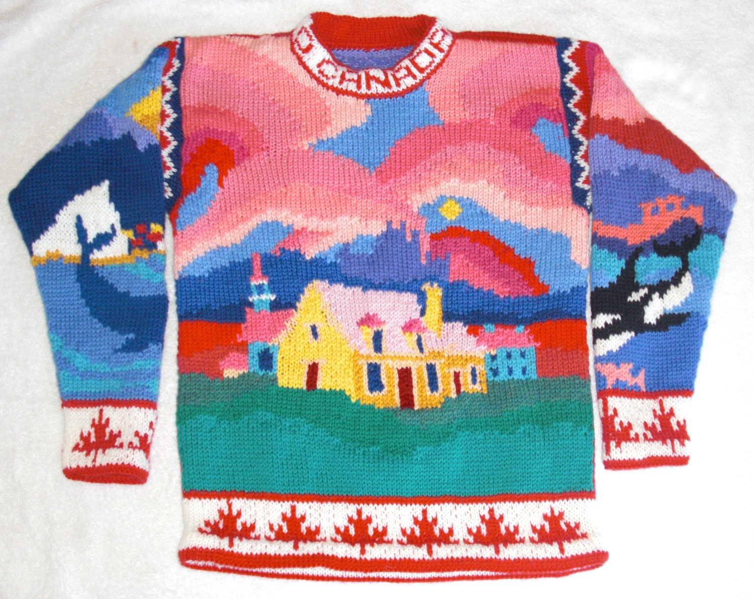 O Canada Sweater Size Seven