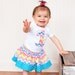 SALE - Chevron First Birthday Outfit, Create Your Own, Pick a color scheme or fabric, Girls CUSTOM OUTFIT, Birthday shirt and twirl skirt