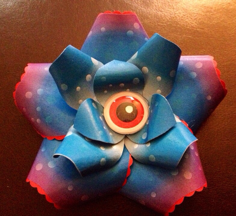 Intergalactic Starfish Conqueror Hair Flower Rose Fascinator