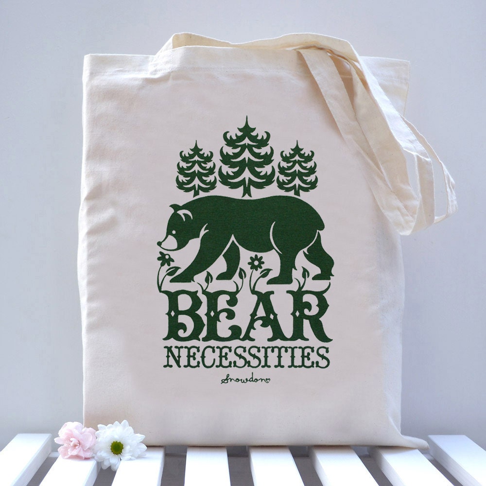 Bear Necessities Tote Bag