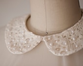 Pearl collar upgrade for peter pan collar dress