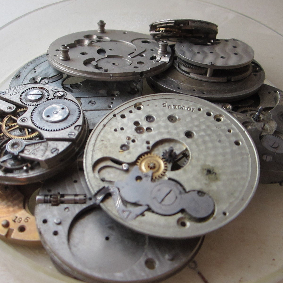 Steampunk Stuff Watch Gears Lot from Pocket Watches