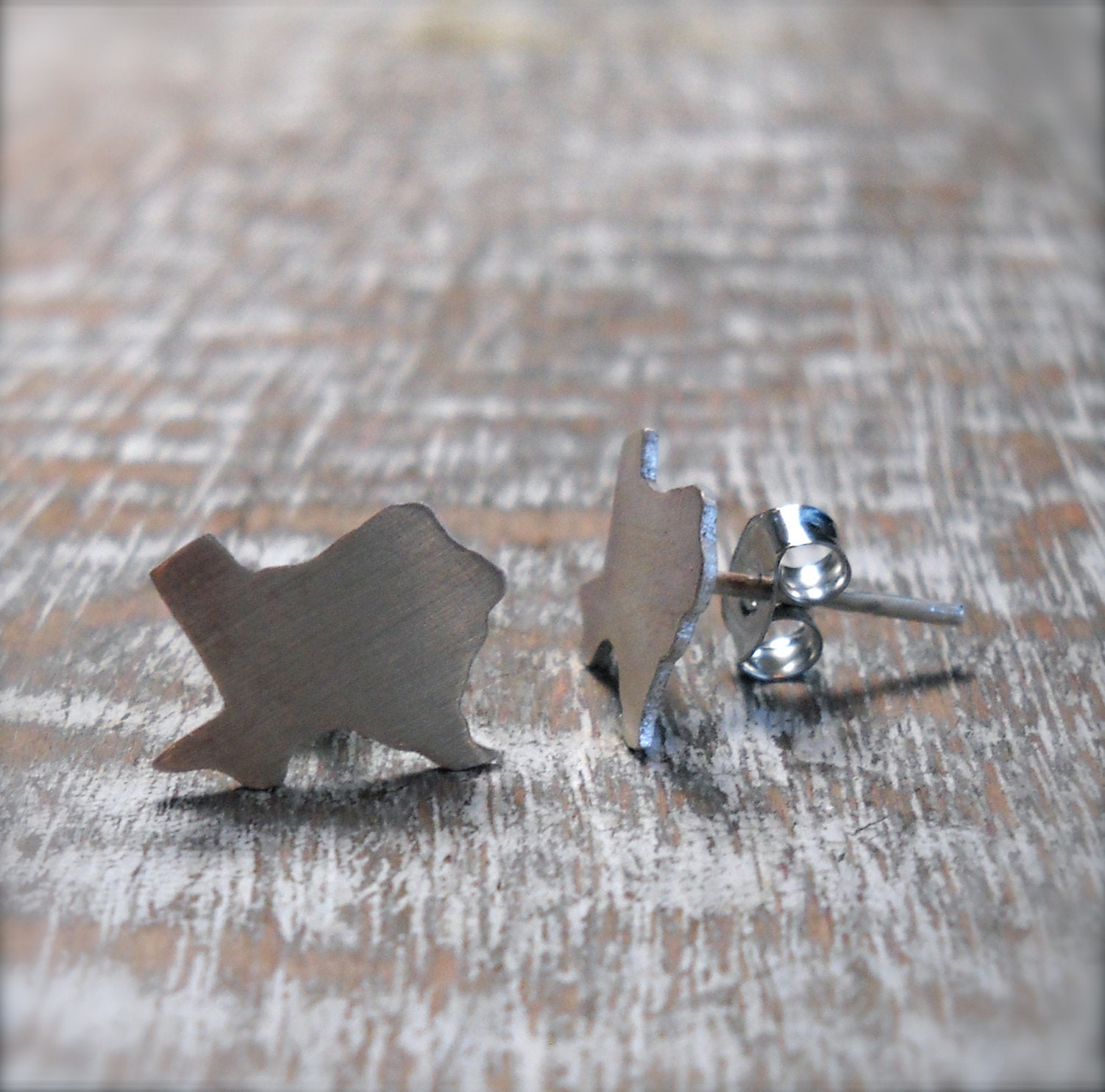 Sterling Silver State Earrings (you choose state)