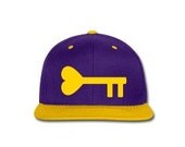 Key to Your Heart-Unisex-Purple & Gold
