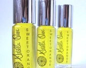 Sweet Orange Perfume Oil / 100% Organic / Roll-On Oil / Natural Aromatherapy / Cruelty-Free / Vegan