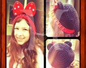 Minnie Mouse styled Slouch Hat