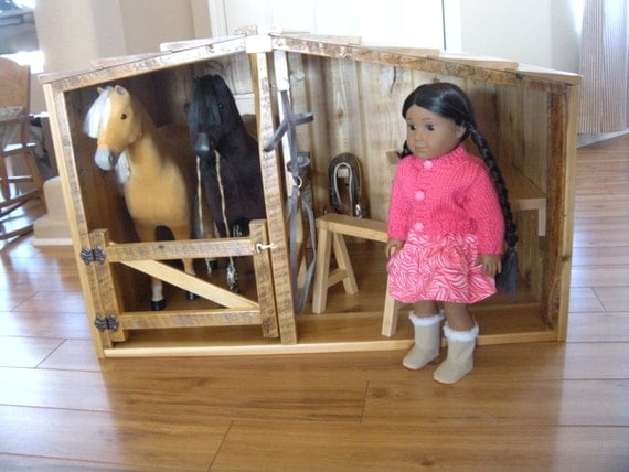 american girl horse stable