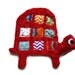 Security Blanket Lovie, Turtle Lovey, Baby Girl Soft Toy, Woobie, Red Dot Minky Luvie, Baby Shower Gift READY TO SHIP