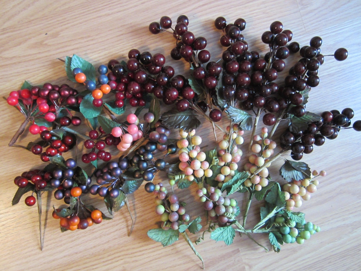 Artificial Berries  Stems Picks Sprigs  Craft Supplies