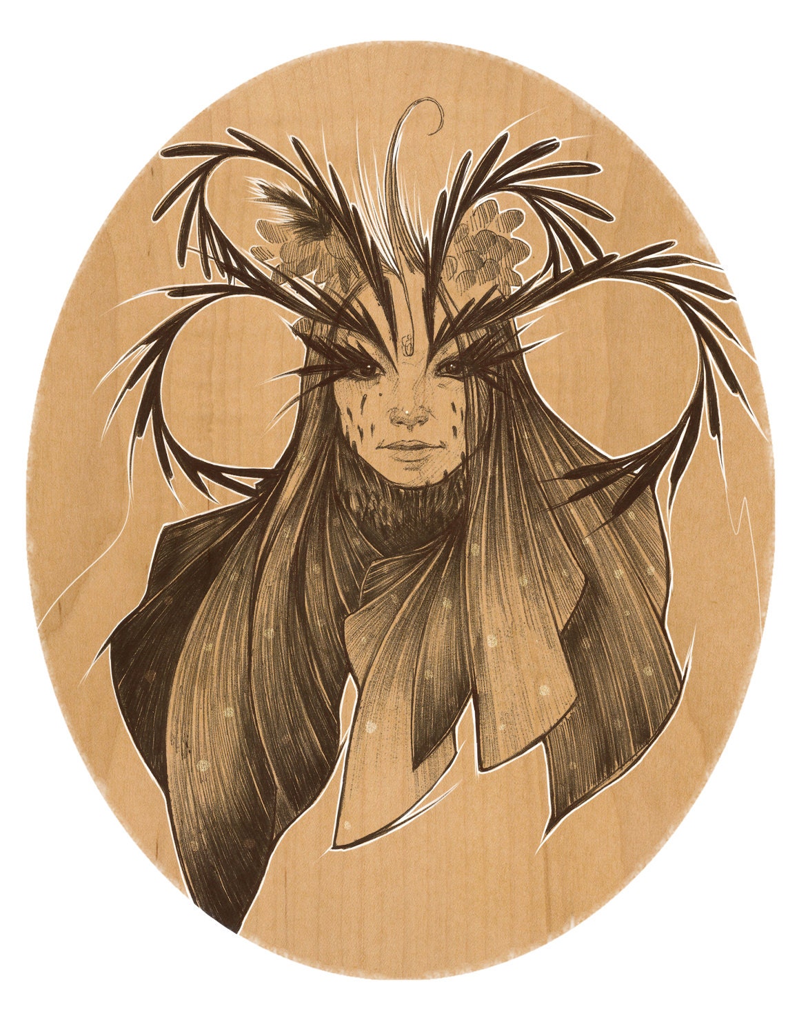 Feathered Horn Queen