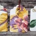 Gift Tags- Repurposed Wallpaper- Great Texture- One Half Dozen Random Selection