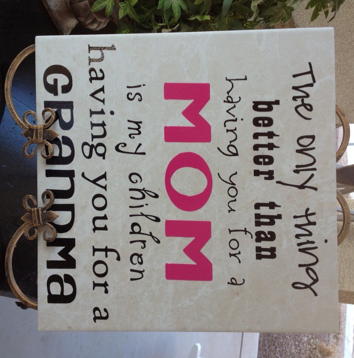 Mom Mothers Grandma vinyl decal wall words art graphics