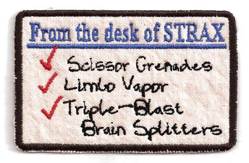Doctor Who, Strax's Shopping List Patch