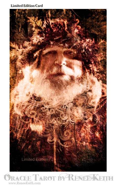Limited Edition Oracle Card - Holly King