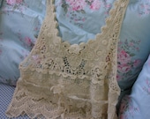 Very Chic Venice Lace Top with Vintage Ribbons