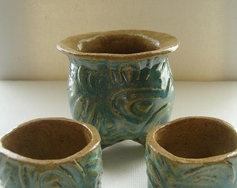 Popular items for clay container on Etsy