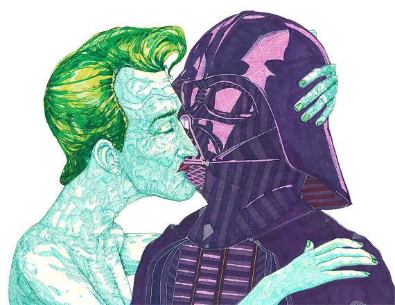 Tender Villains - 14" x 11" - Print