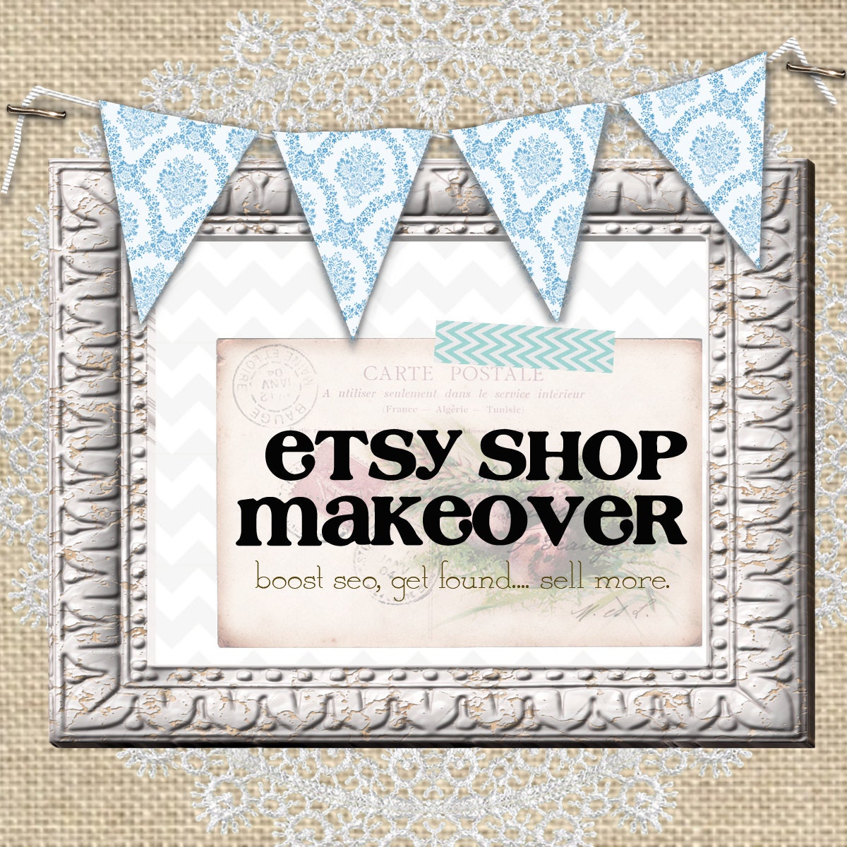 Etsy Shop Makeover. Shop Critique Business Builder Consultation. Professional Analysis for Success. Get Found in Searches