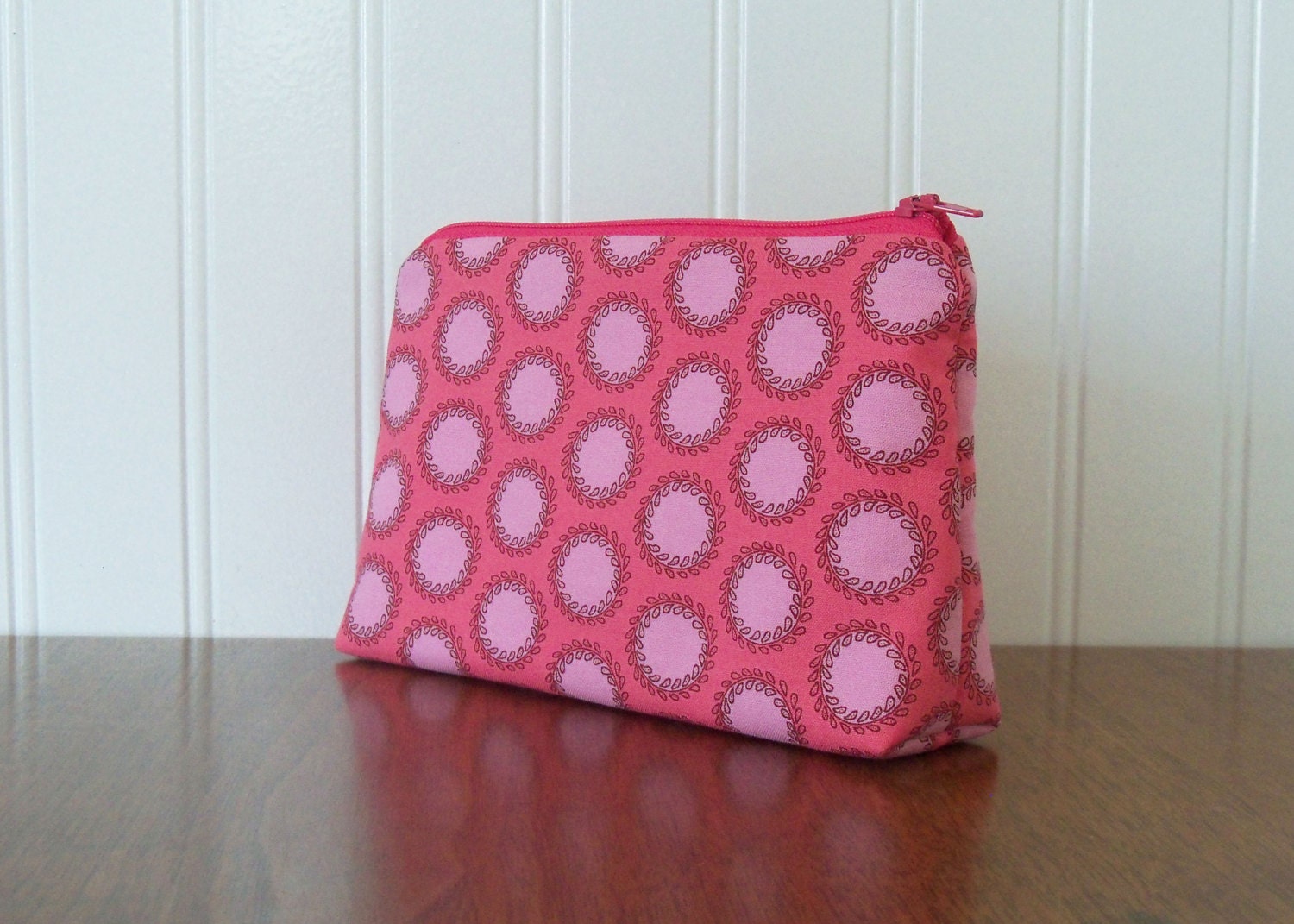 15% off entire shop - Coupon code 15OFF - Cosmetic Bag - Amy Butler Laurel Dots