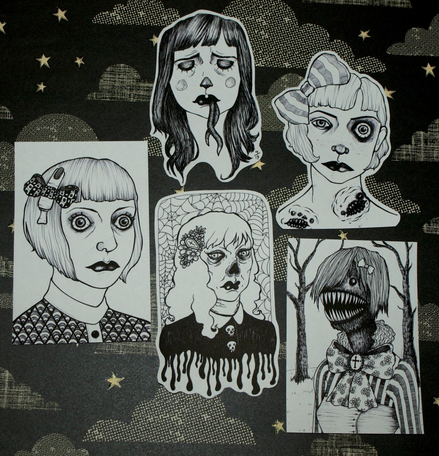 sketchbook sticker set 6