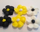 Royal Icing Flowers for Cake Decorating Lot of 150 great for bumble bee party Il_170x135