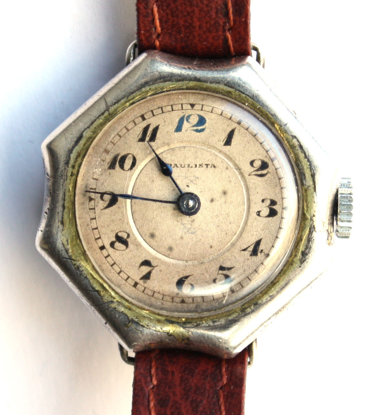 Antique Swiss Paulista ladies watch, womens watch sterling silver watch 925