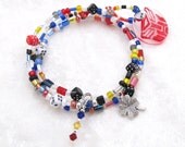 Autobot Smokescreen memory wire bracelet