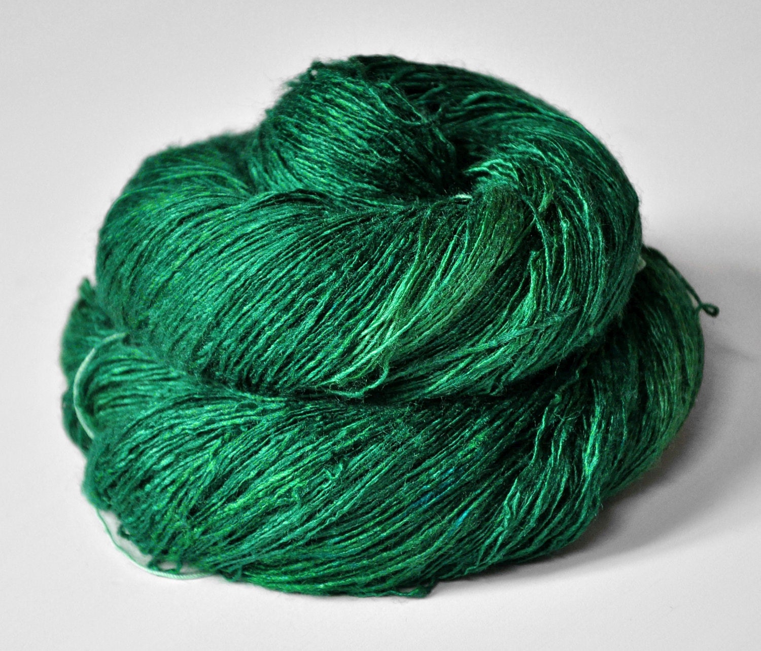 Absinthe - Tussah Silk Yarn Lace weight