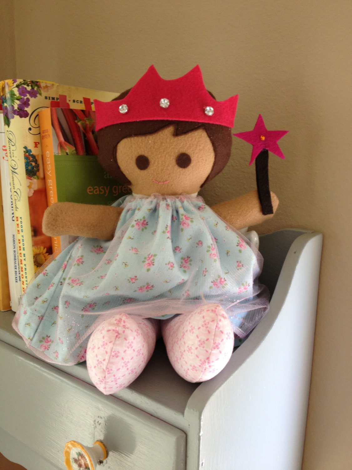 Pink princess doll