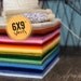 Wool blend felt: 30 6x9" sheets (choose your own colors)